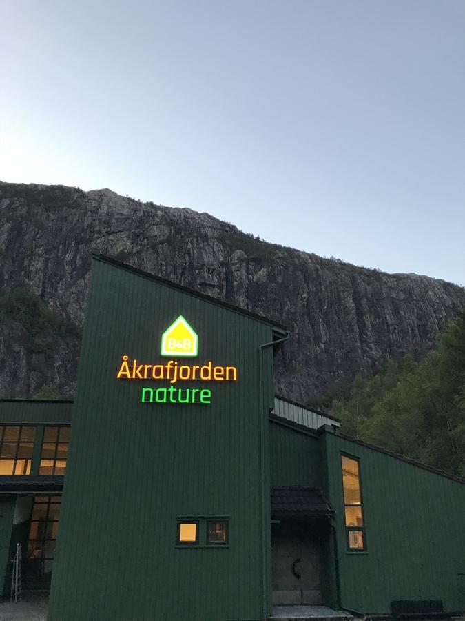 Akrafjorden Nature B&B AS Fjæra Exterior foto